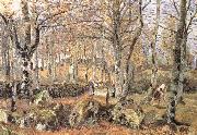 Camille Pissarro, There are rock scenery